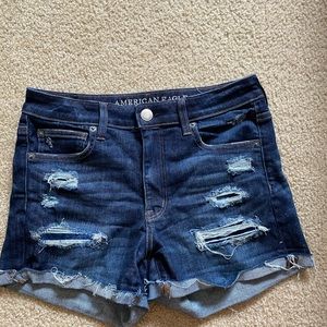 American eagle jean shorts